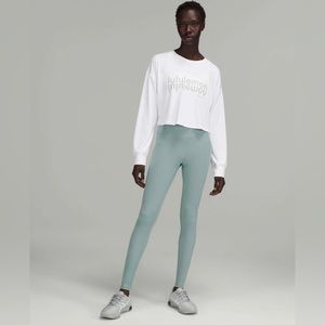 Lululemon muscle love long sleeve motif